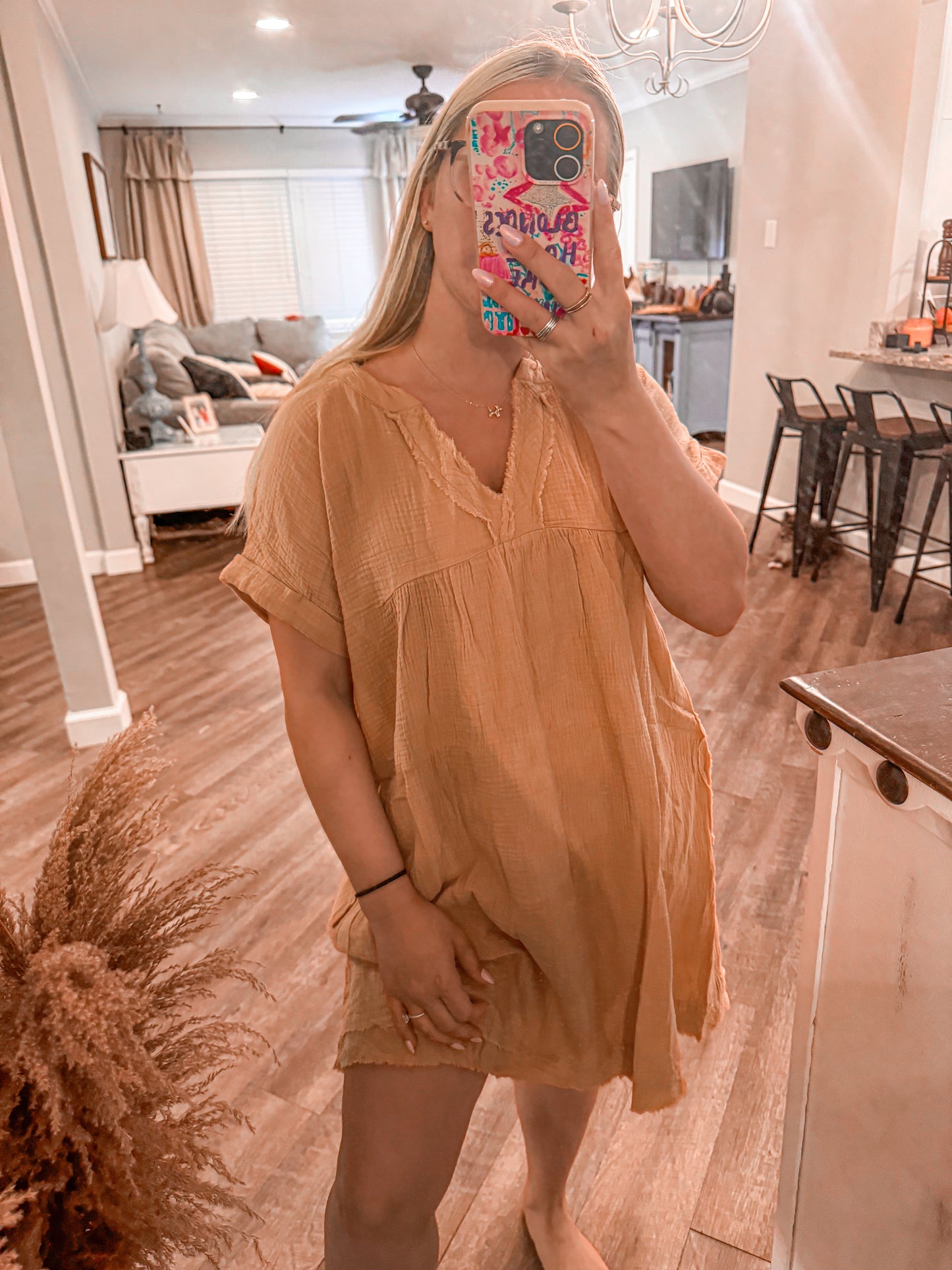 Mocha zenana dress