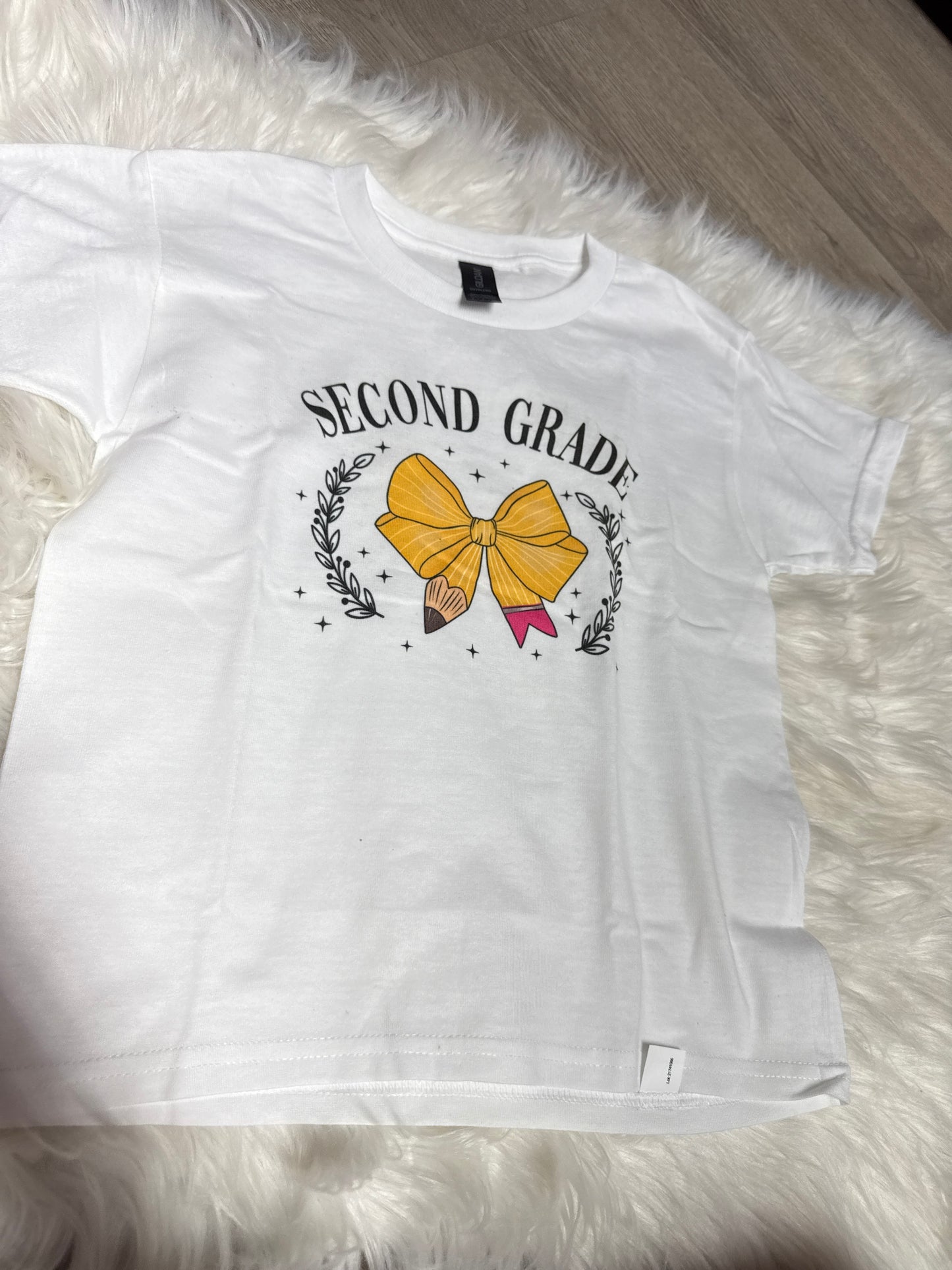 Second grade pencil white YS