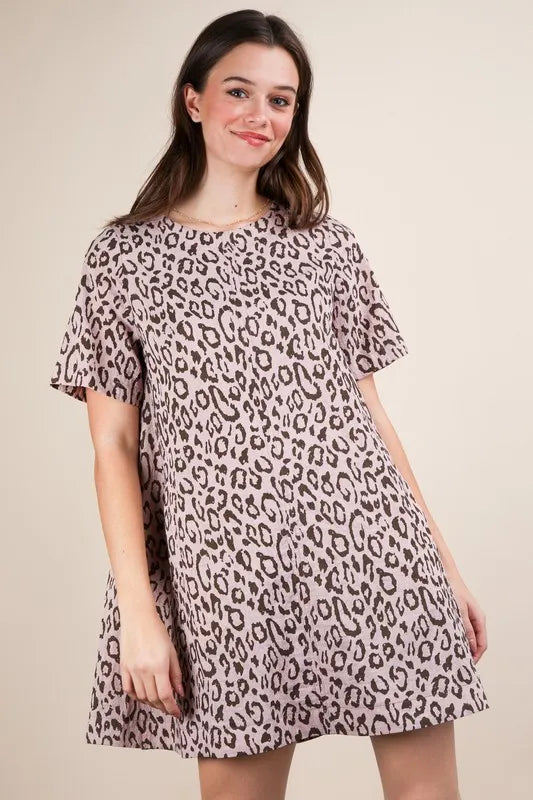 leopard dress