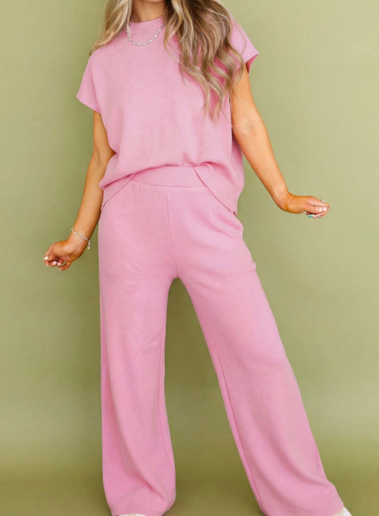 blush pink set