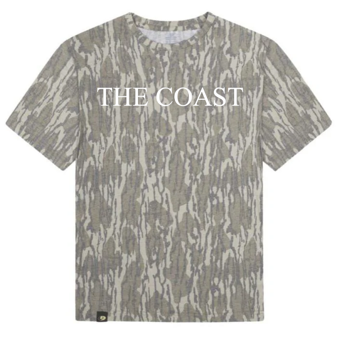 Mossy oak WASHED camo tee coast TNR