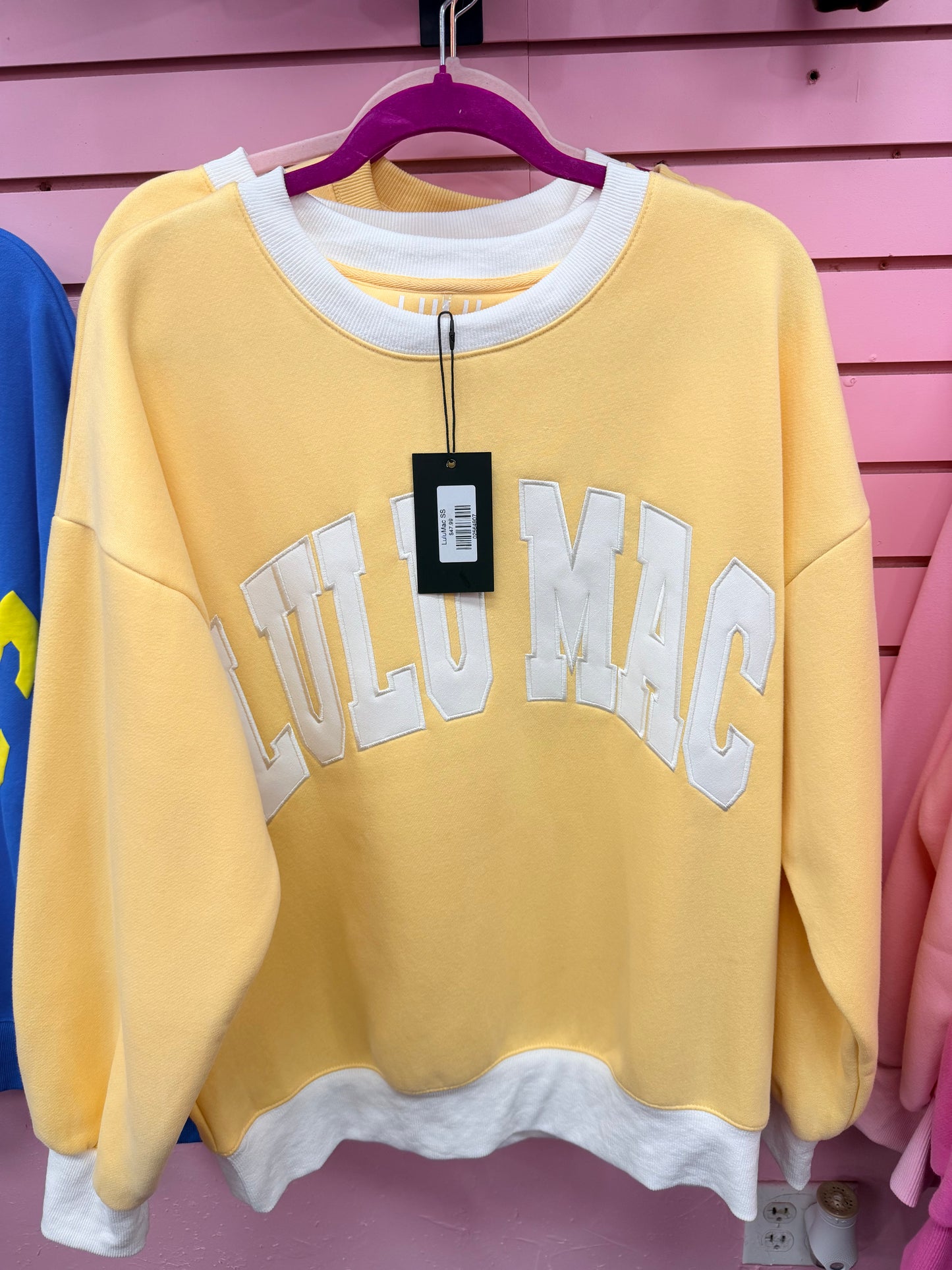 Lulu Mac blue yellow med