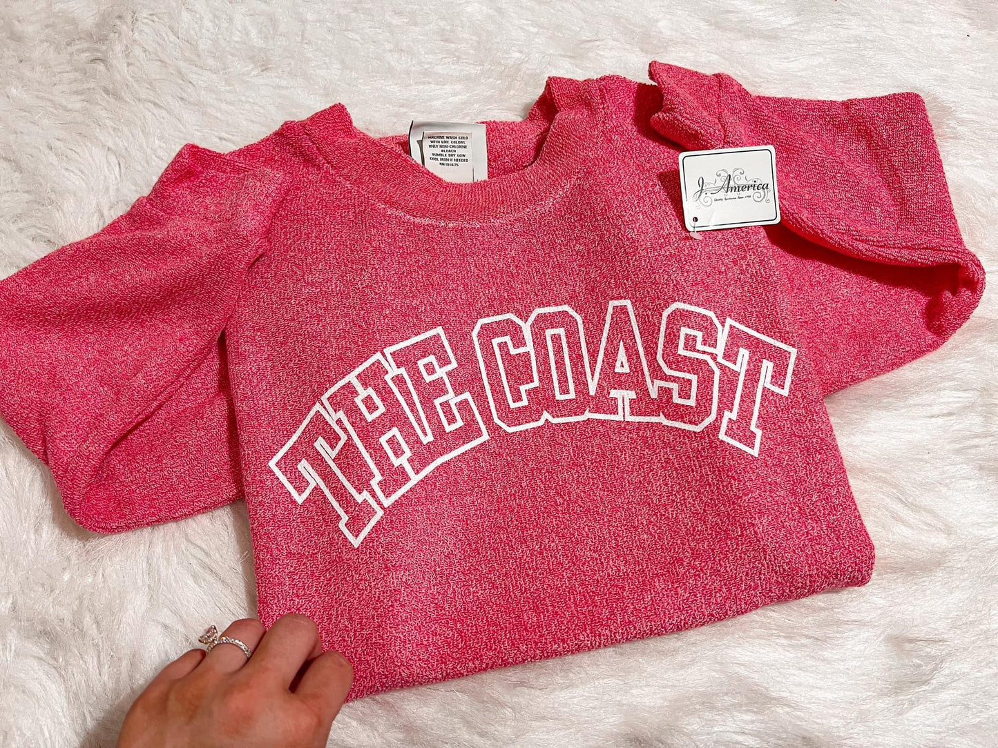 Terry cloth sweatshirts
