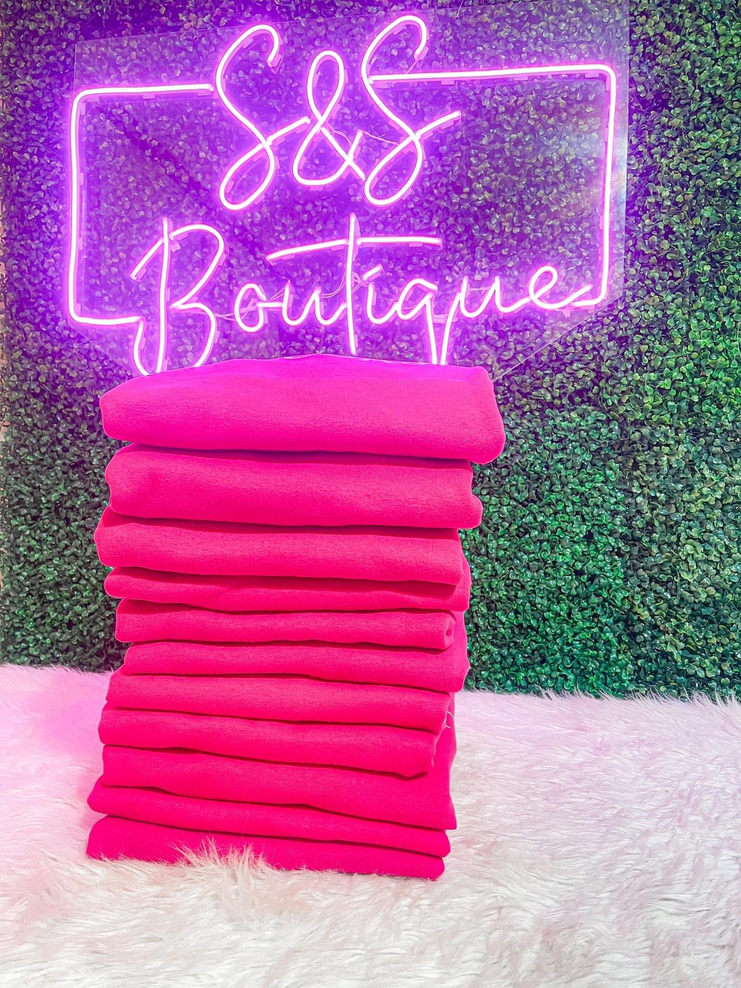 Hot pink the coast sweatshirt