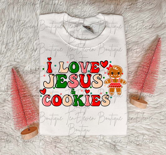 I Love Jesus And Cookies