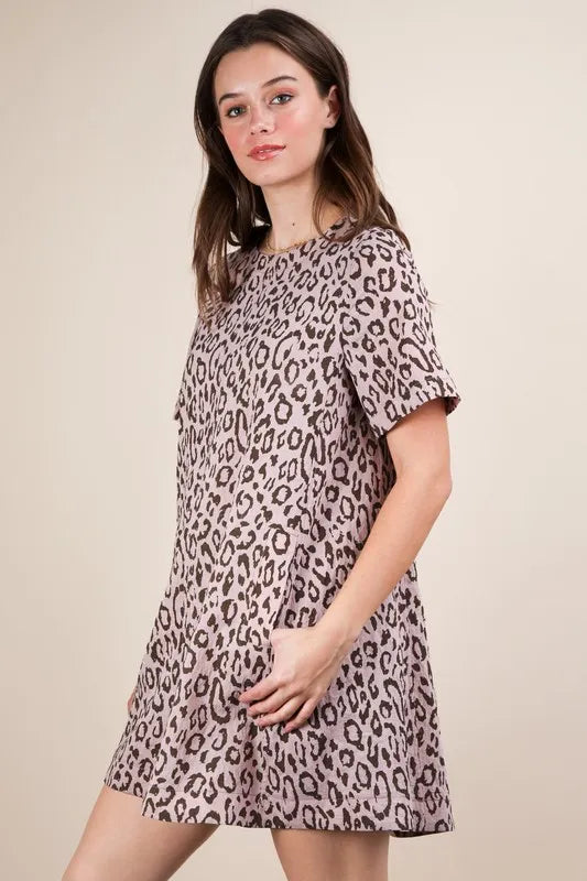 leopard dress