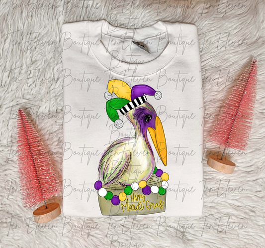 Mardi Gras Pelican 2