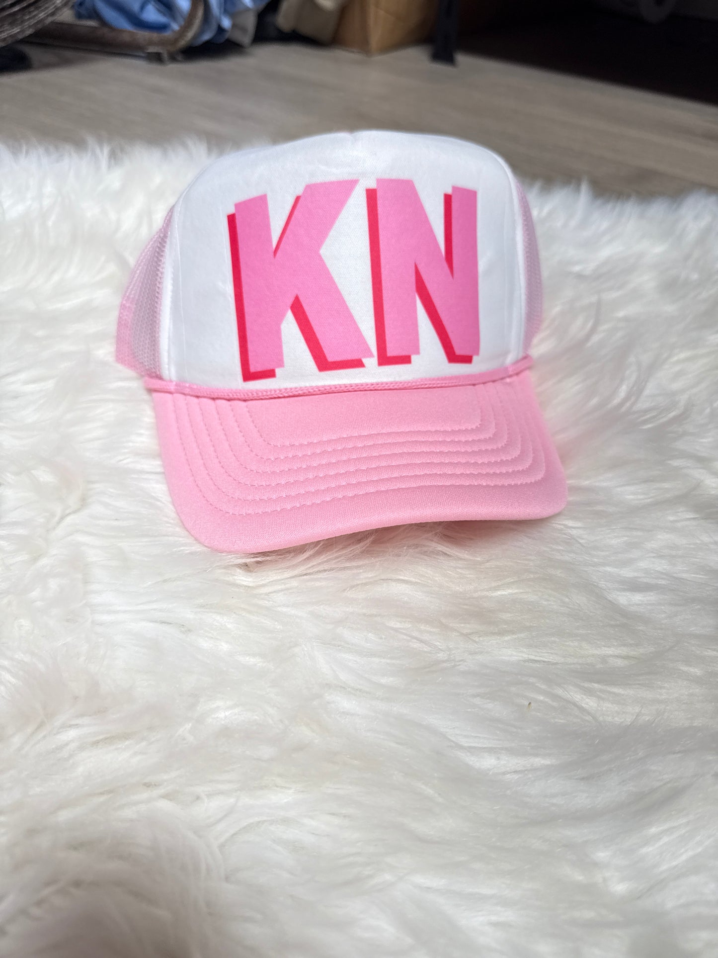 KN pink hat