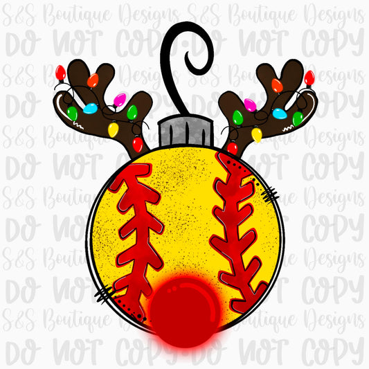 Softball Rudolph