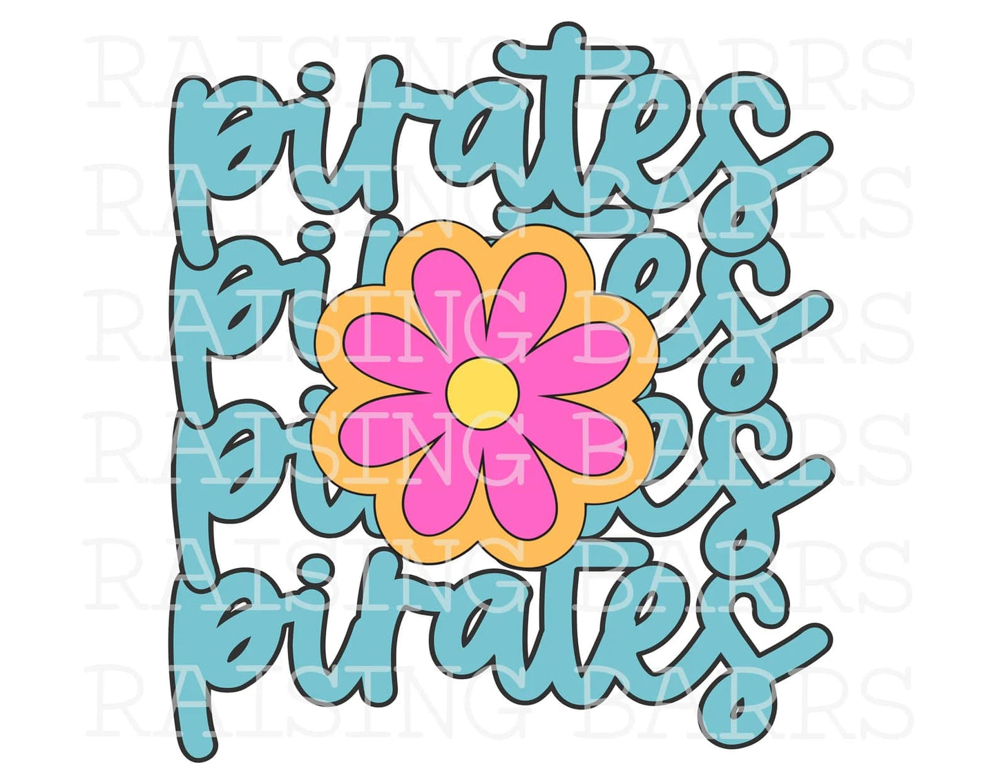 Pirates Floral