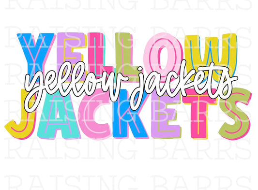 Yellow Jackets Mulit-Color