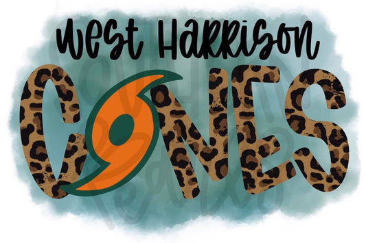 West Harrison Cones Cheetah