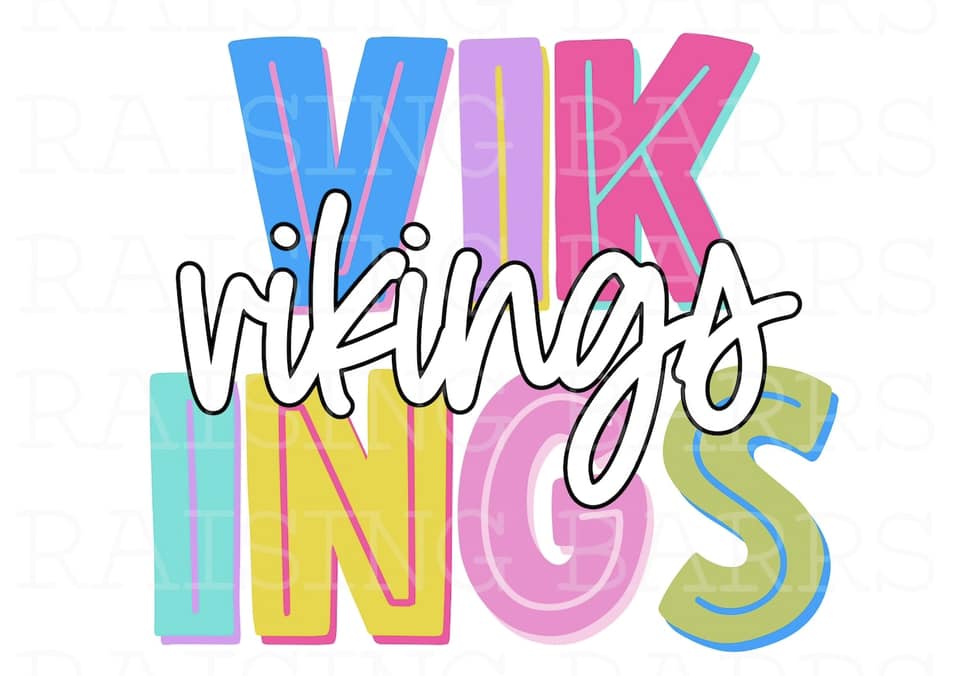 Vikings Multi-Color