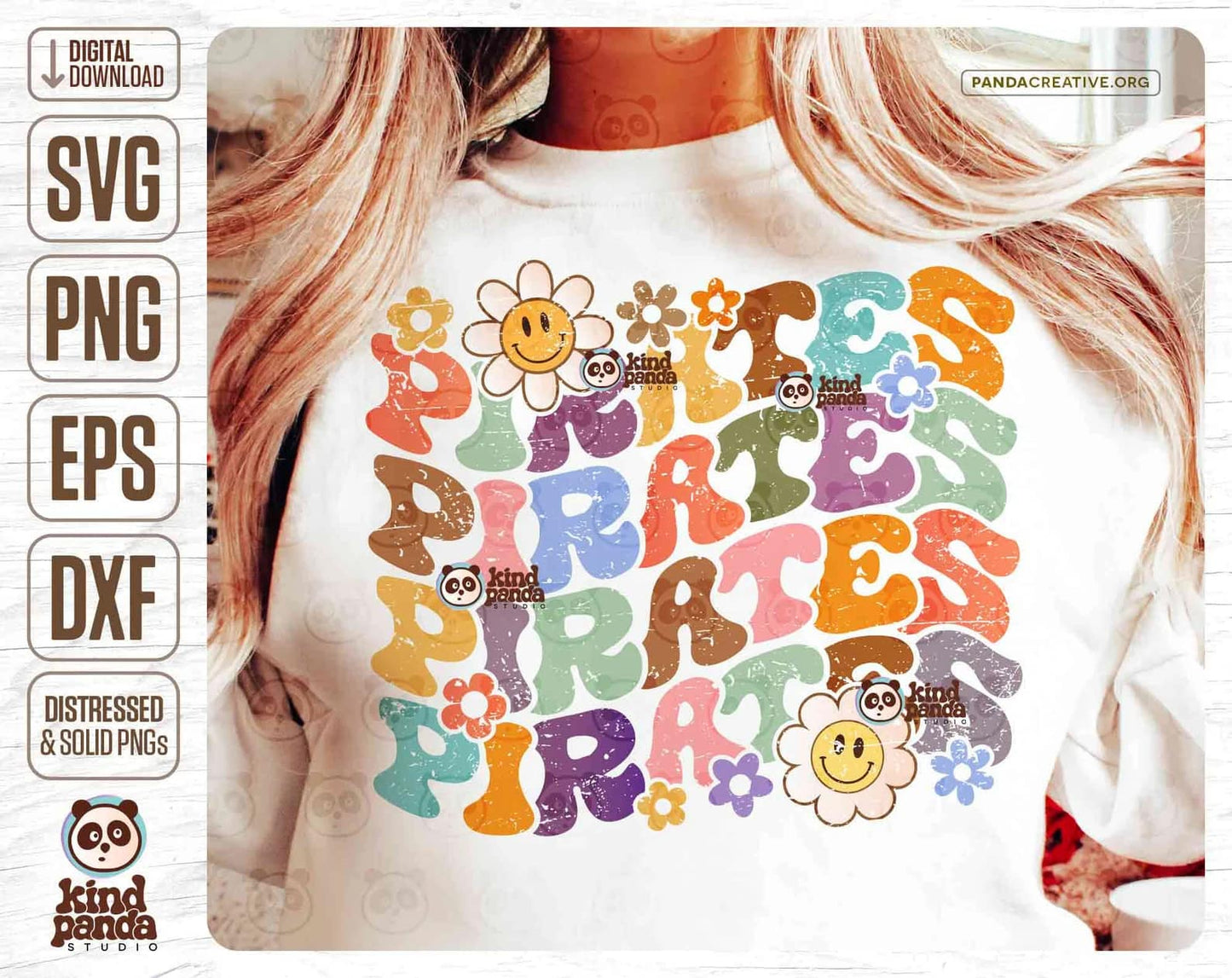 Pirates Retro Floral