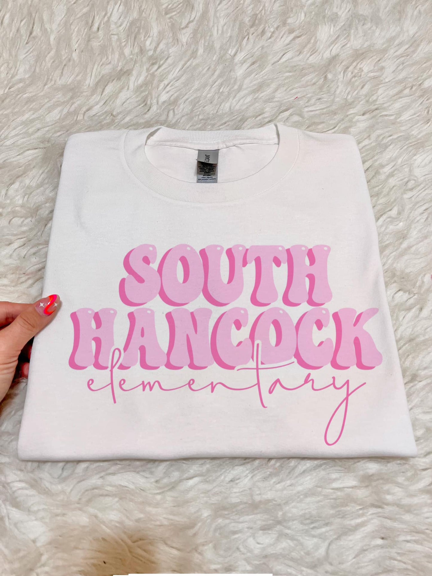 South Hancock Elementary Pink