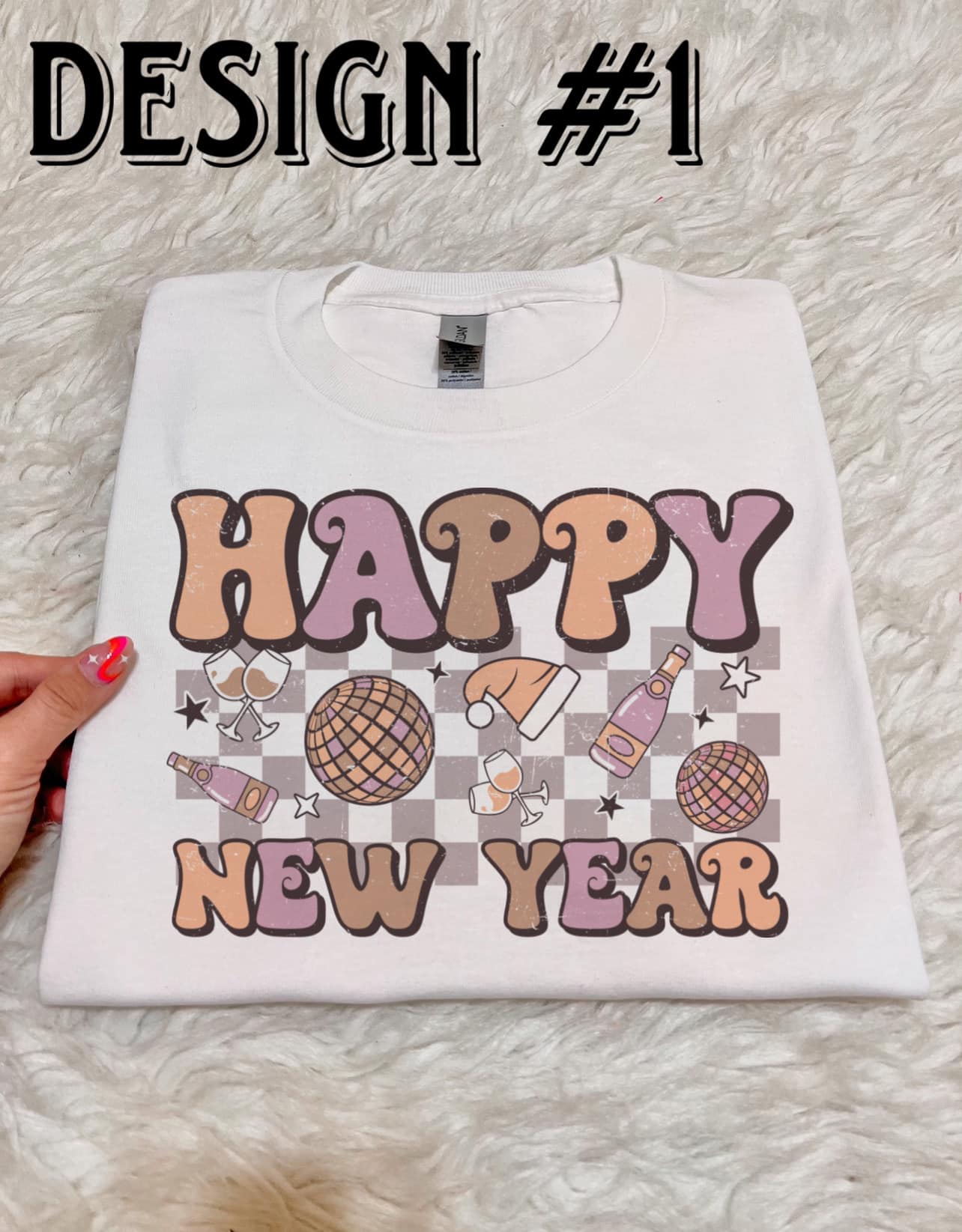 Happy New Year Retro