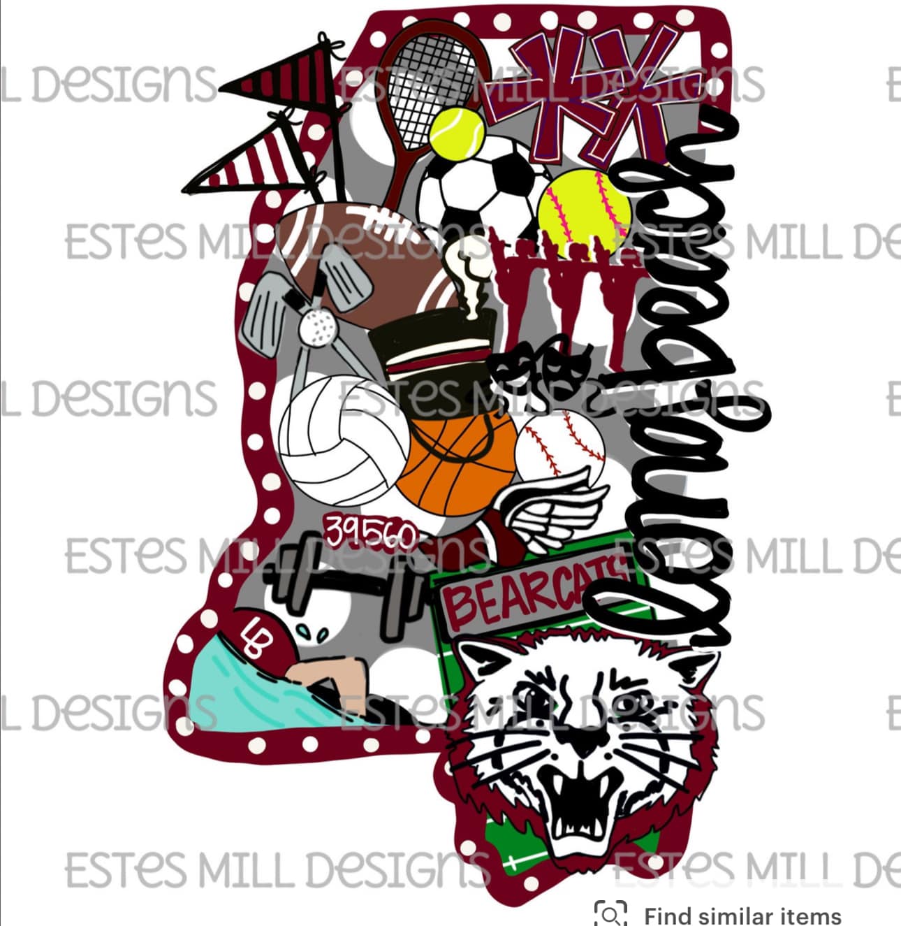 Long Beach Bearcats State Mississippi