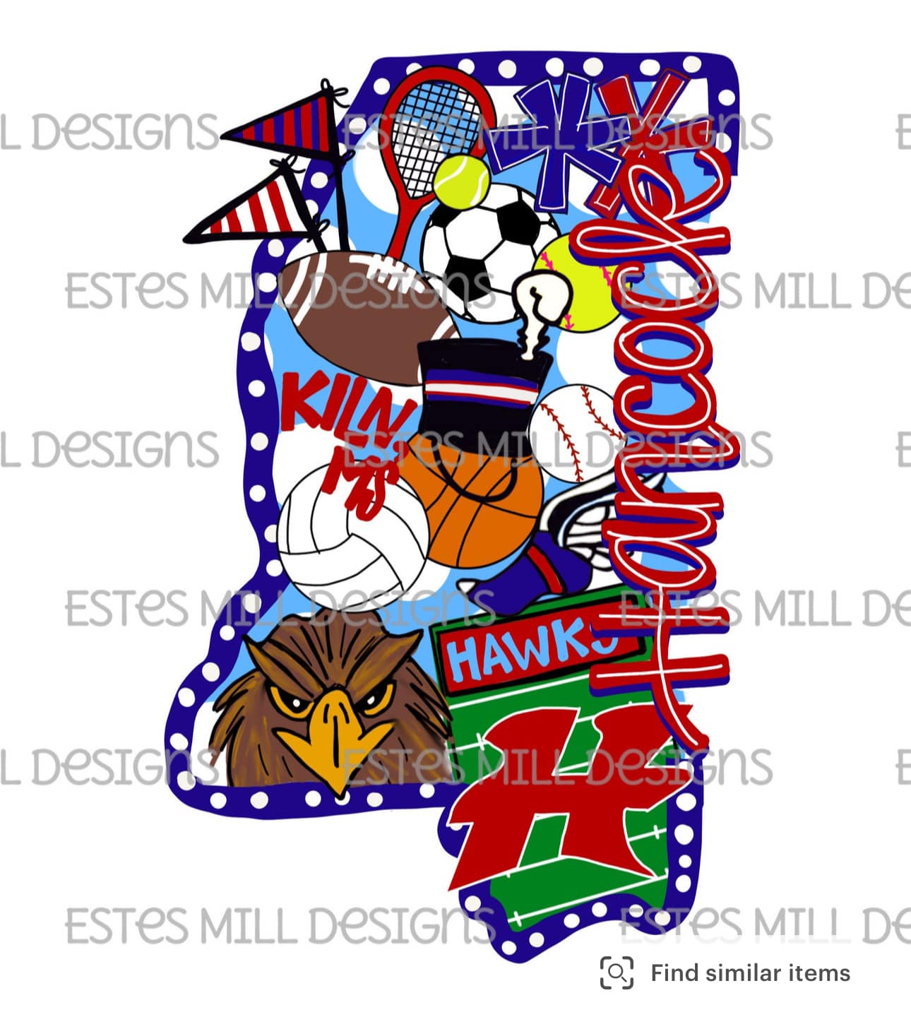 Hancock Hawks State Mississippi