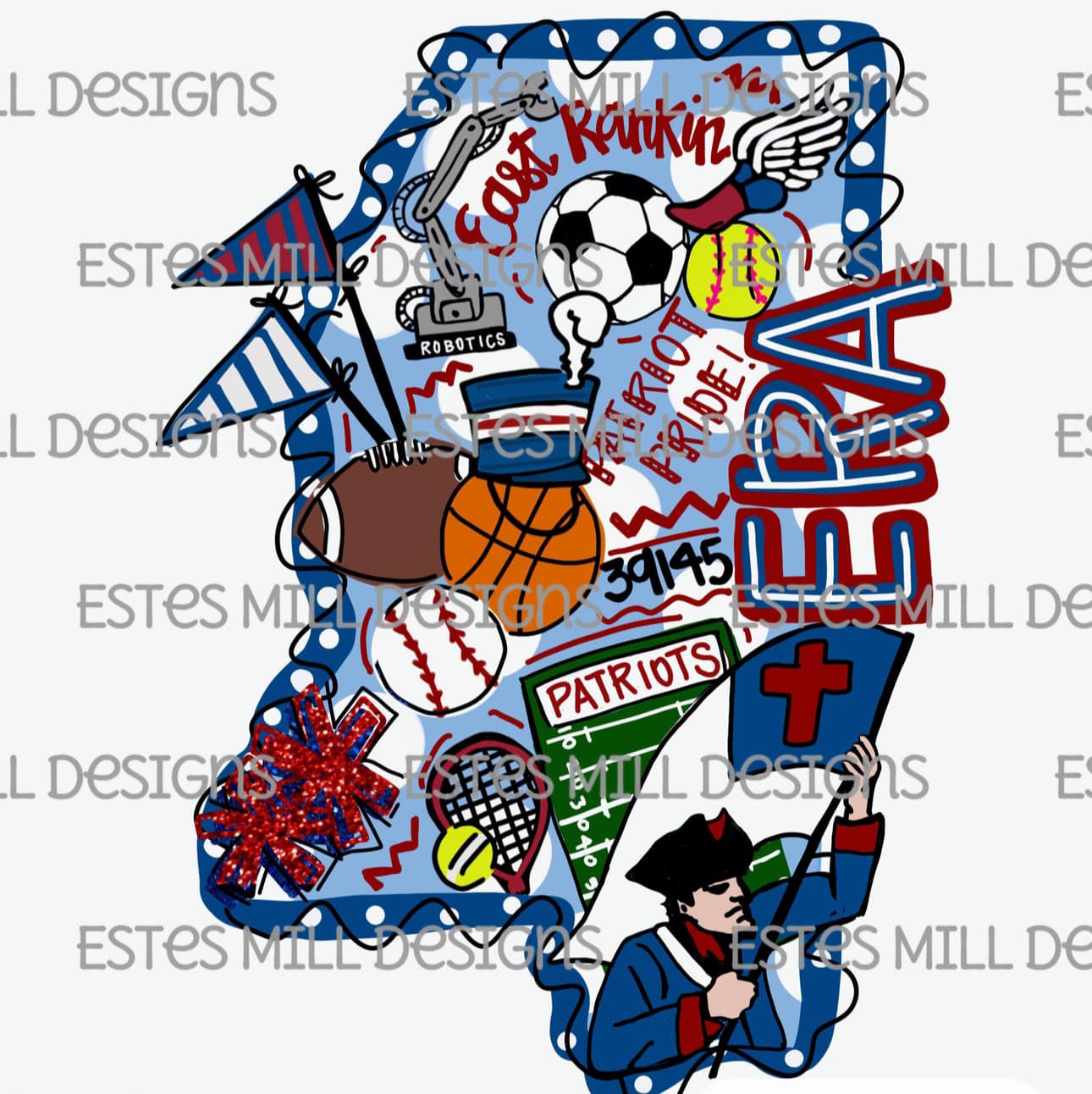 East Rankin Patriots State Mississippi