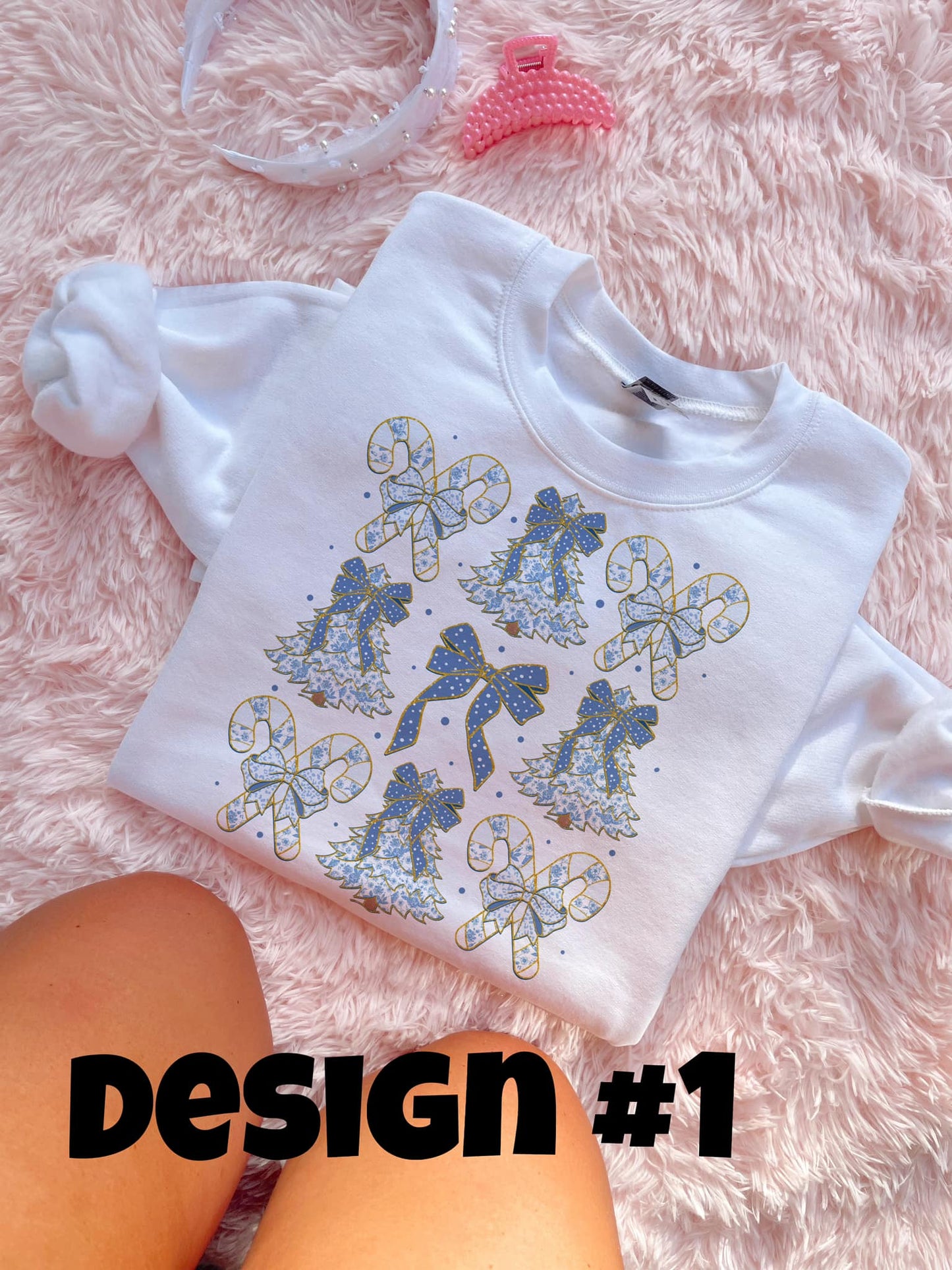 Blue Coquette Christmas