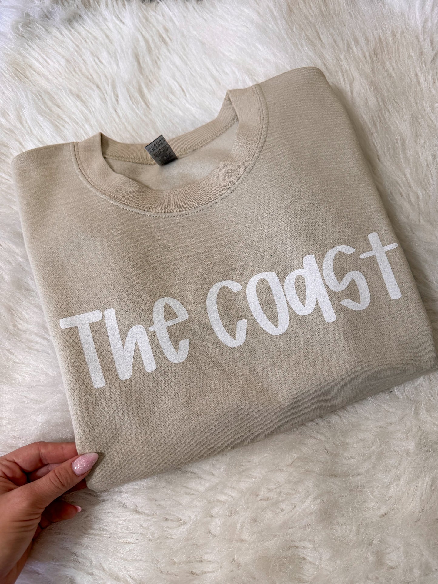 Sand girly The Coast sweatshirt