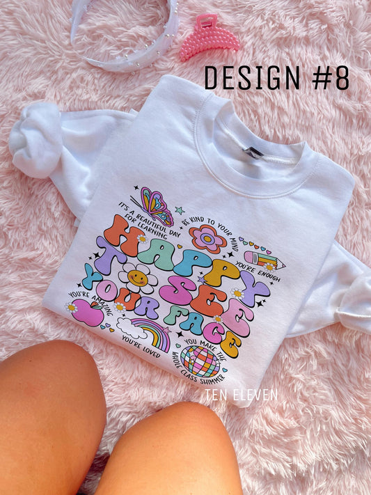 Teacher Happy To See Your Face