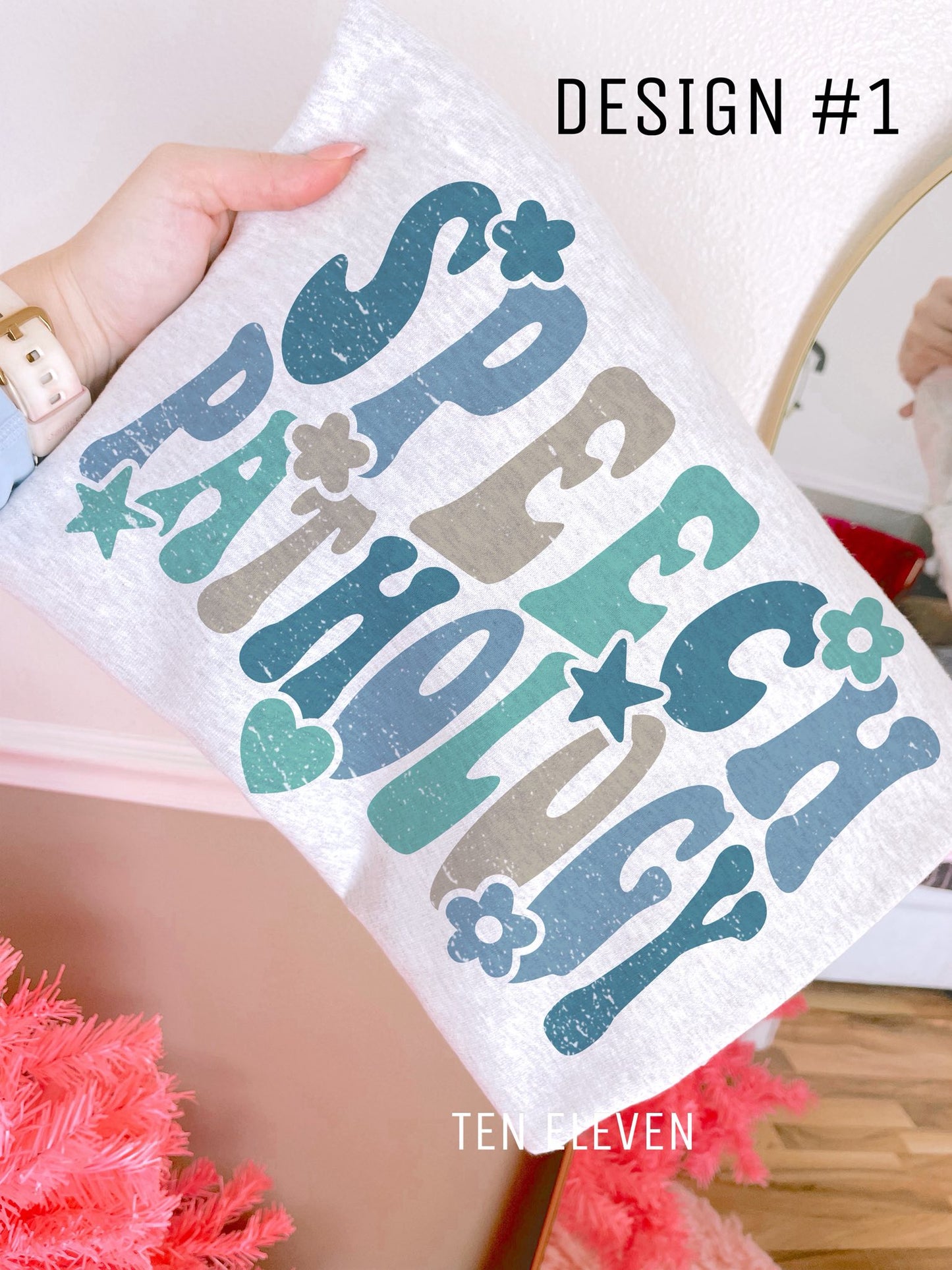 Speech Therapist Retro Vibe