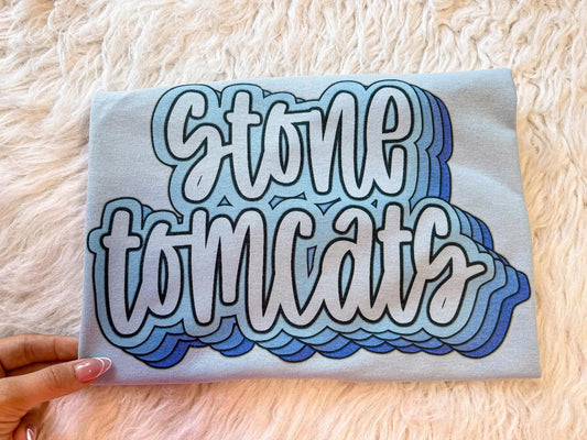 Stone Tomcats Blue 3D