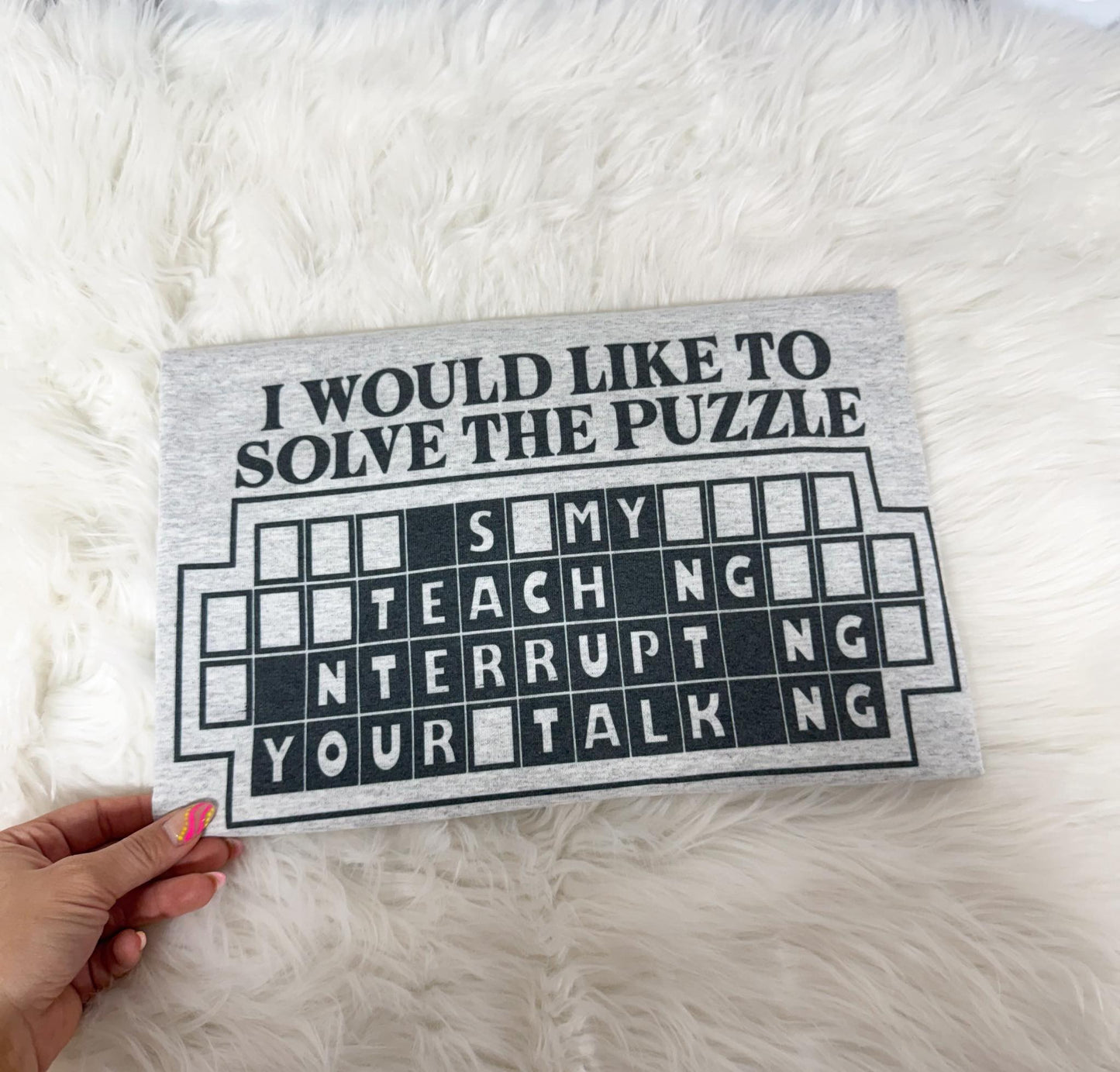 Is My Teaching Interrupting Your Talking