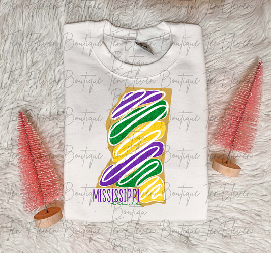 Mississippi King Cake