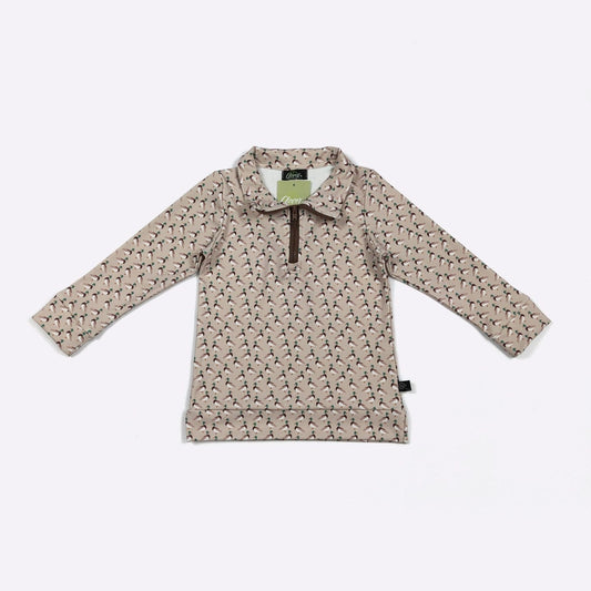 Khaki Mallard Boy Quarter Zip