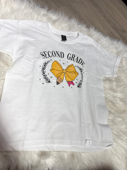 Second grade pencil white YS