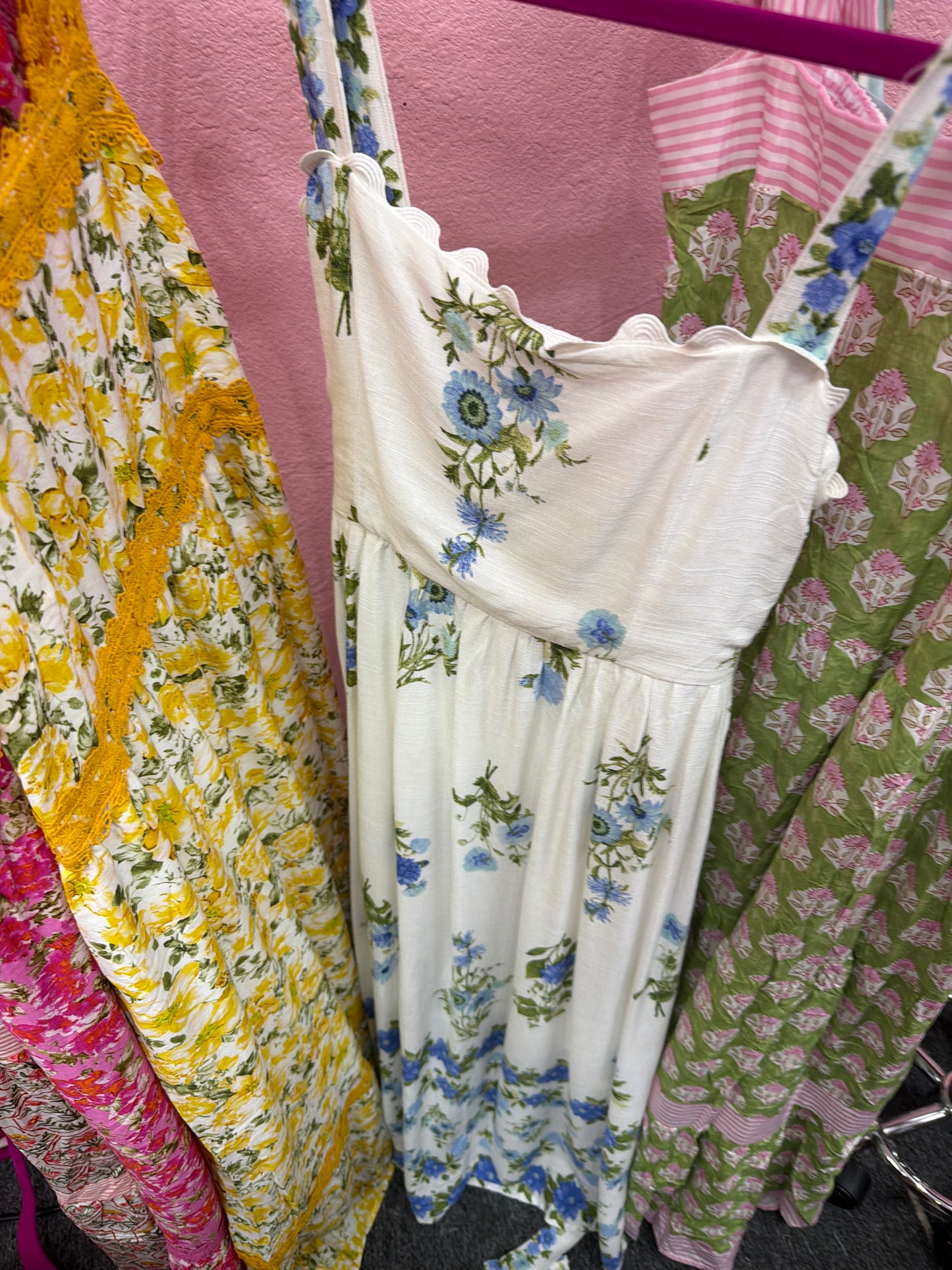 Blue Floral dress