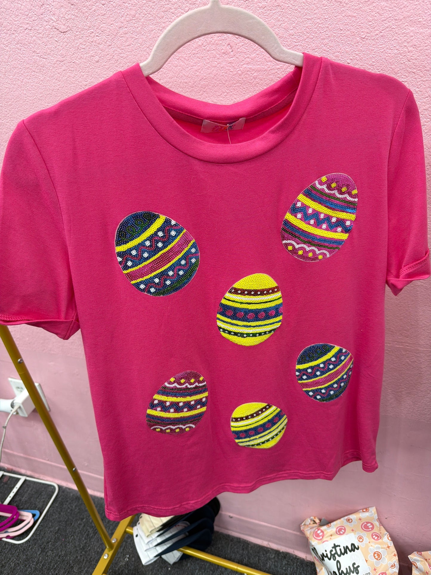 Egg Sequin Tee