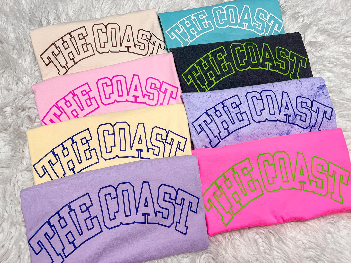 THE COAST varsity comfort color