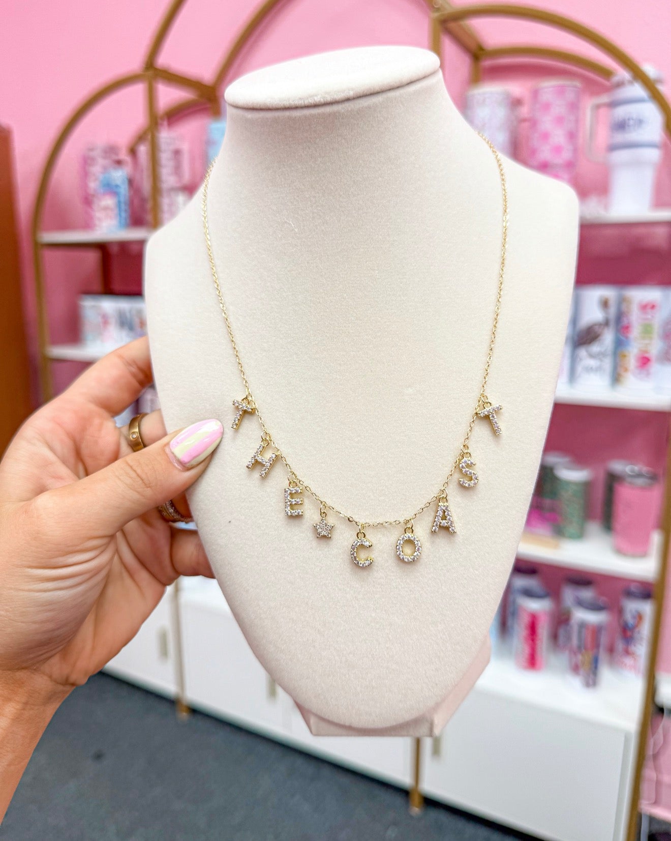 Coast charm necklace