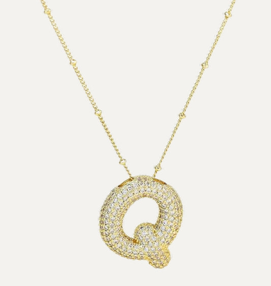Letter necklace