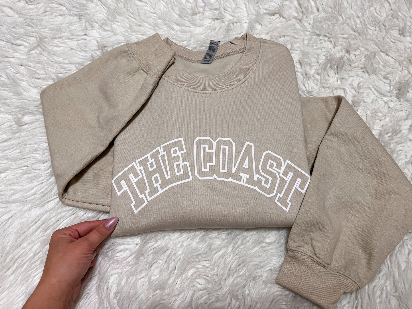 Ready to ship coast sweatshirts