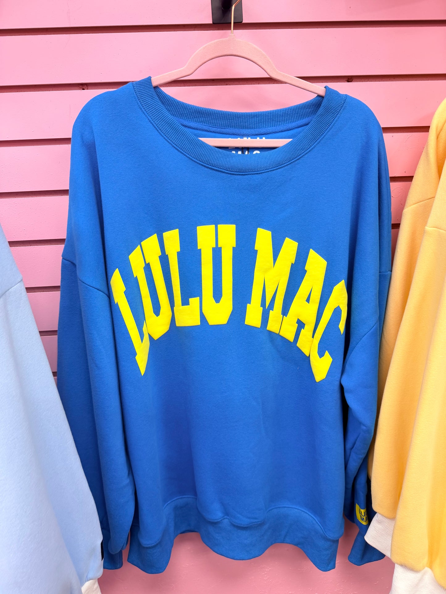 Lulu Mac blue and yellow 2xl