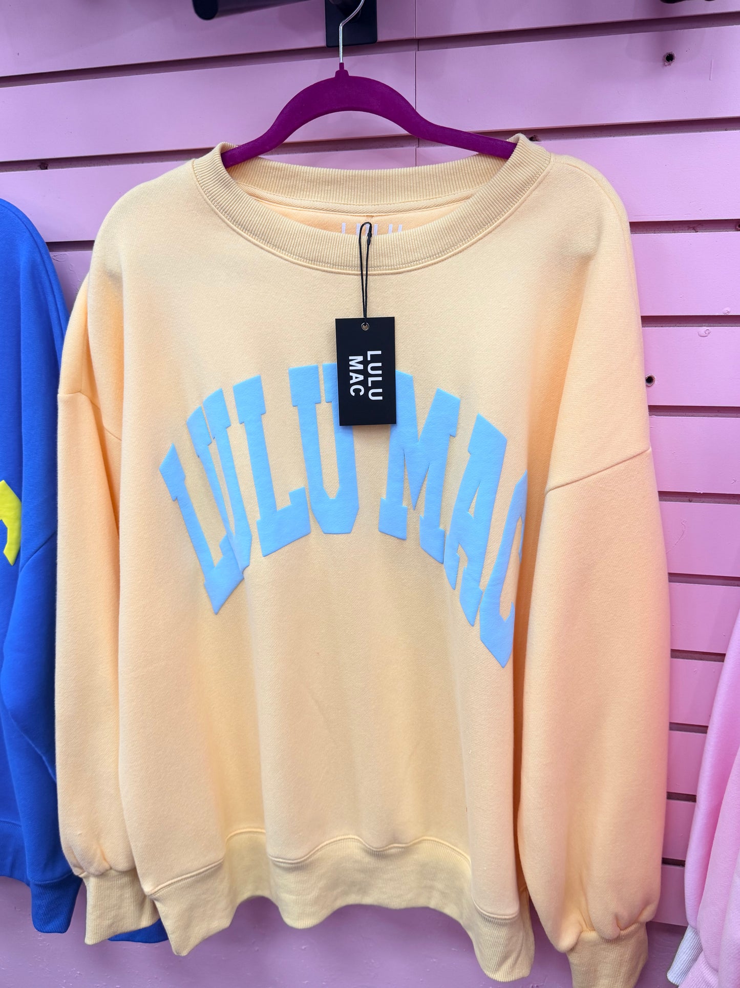 Lulu Mac blue yellow large
