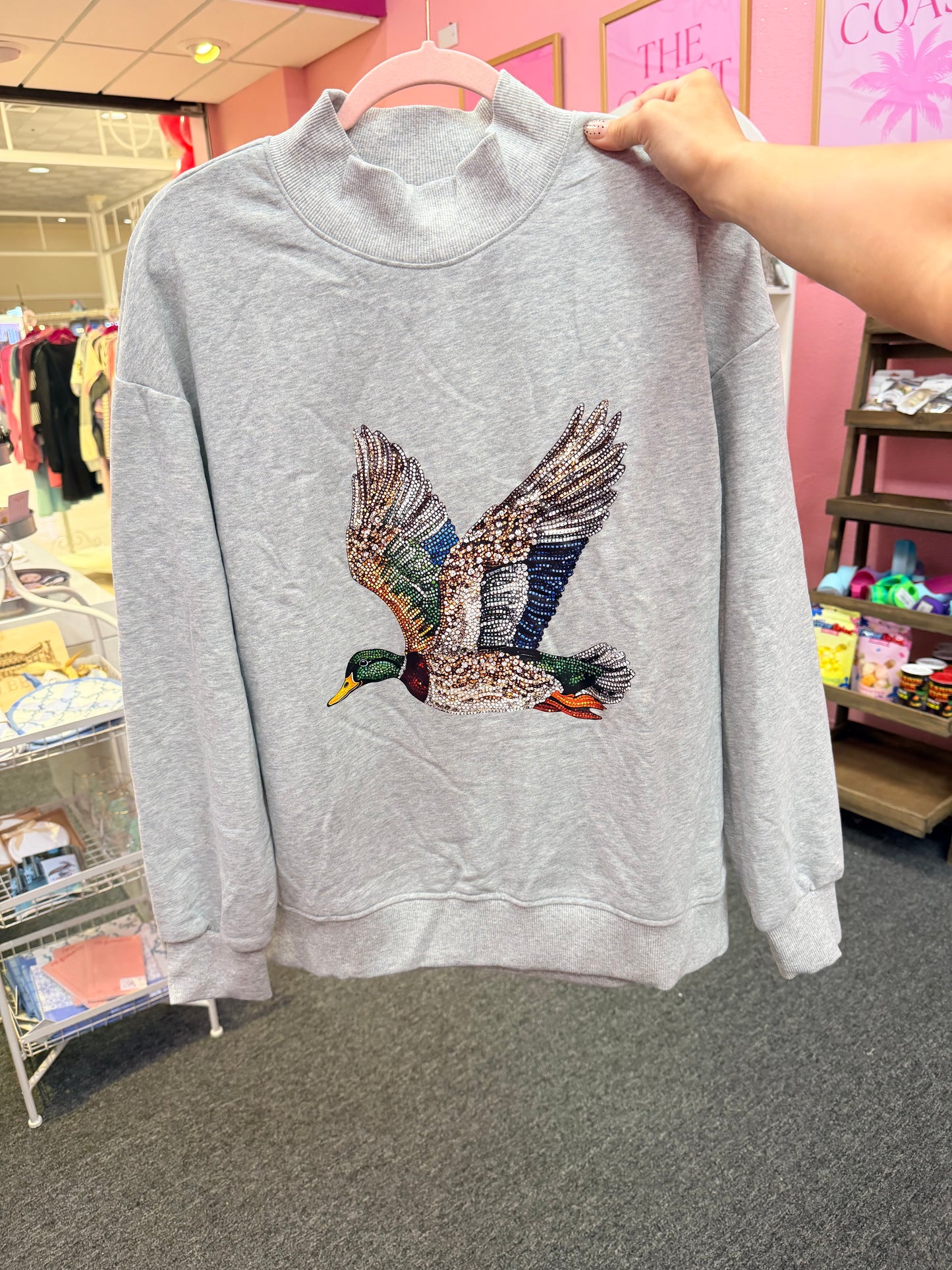 Mallard mock neck