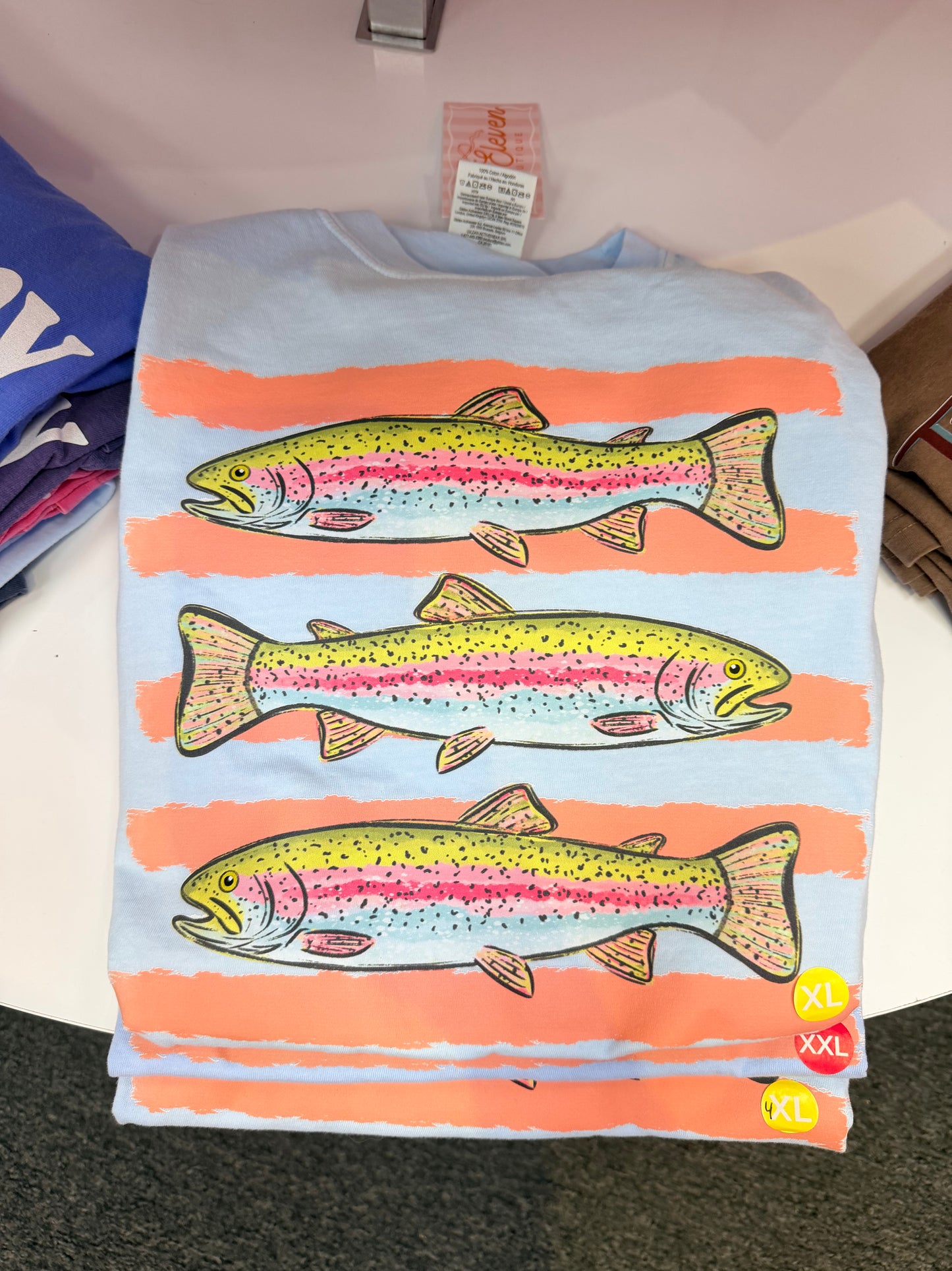 Rainbow trout comfort color