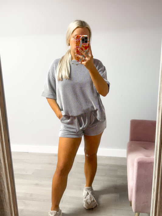 Zenana ribbed set
