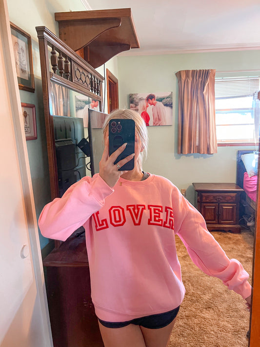 Lover puff sweatshirt