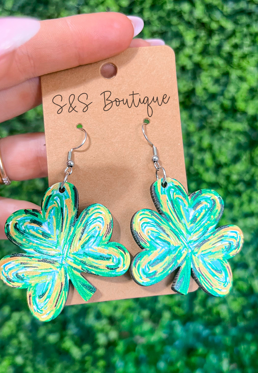 St pattys earrings