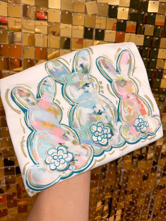 Watercolor bunnies