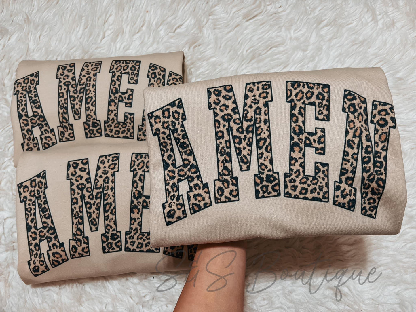 Cheetah Print Amen