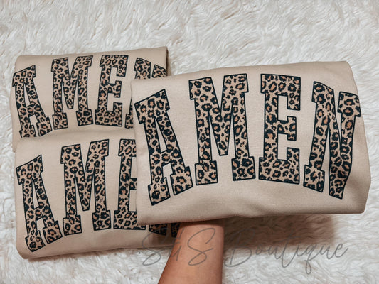 Cheetah Print Amen