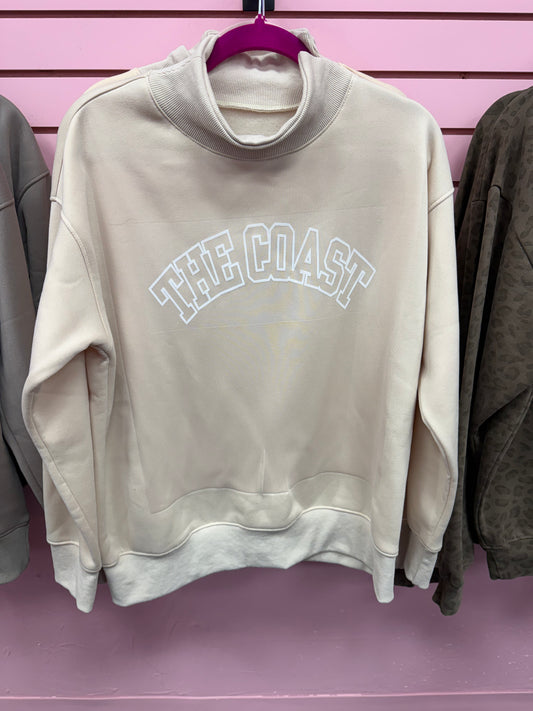 Coast mocknecks- cream the coast
