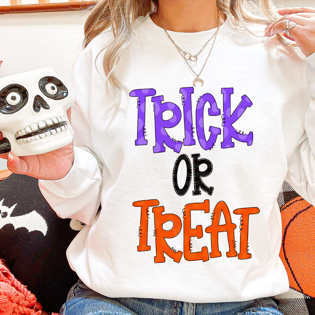 Trick Or Treat (Purple & Orange)